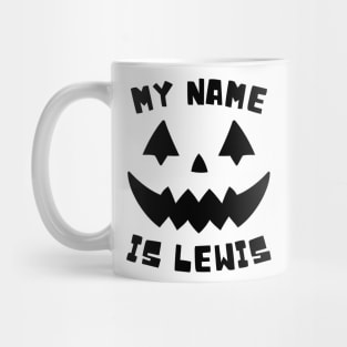 my name is lewis Mug